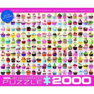 EuroGraphics Cupcakes Galore Puzzle (2000-Piece) (8220-0629)